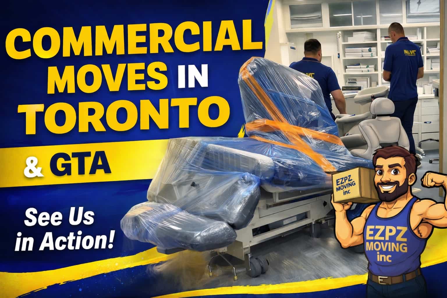 Commercial moving services in Toronto and GTA