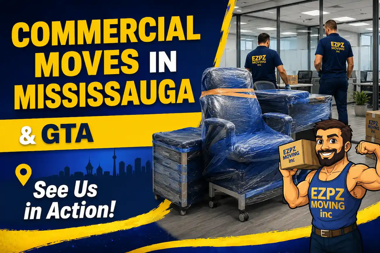 Commercial moving services in Mississauga and GTA
