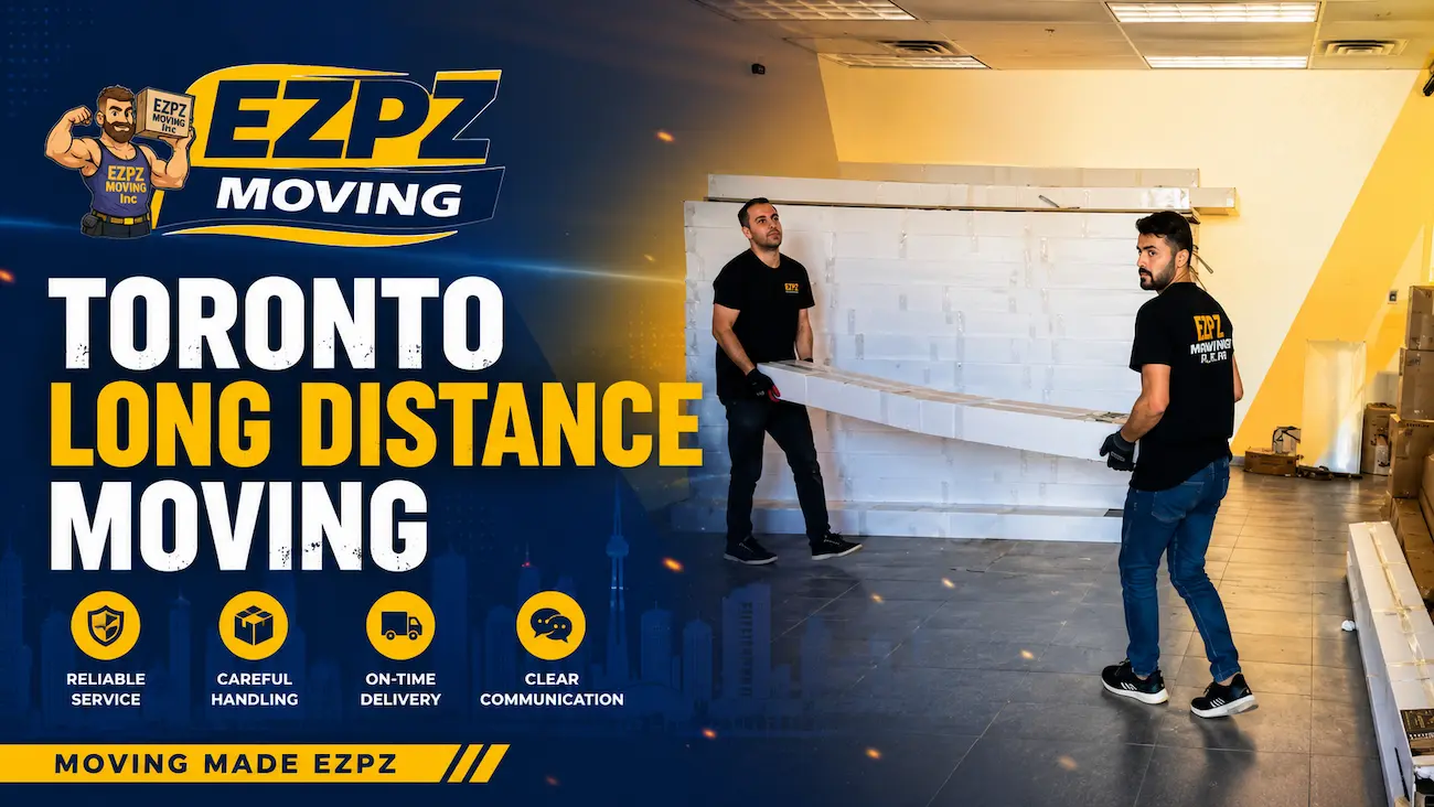 Long distance moving services in Toronto