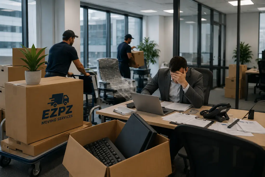 Office relocation planning checklist for a business move in Toronto